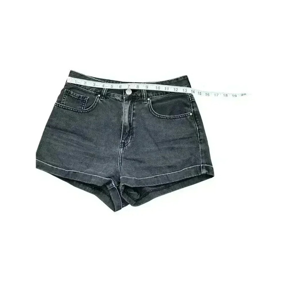 PACSUM Mom Shorts Size 26 Fadded Black Great Condition - Picture 8 of 10